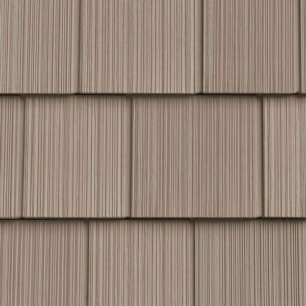 The Foundry 7in. W x 60 3/4in. L Exposure, Vinyl Perfection Shingles Total 100 Sq. Feet, 095 - Lite Khaki, 34PK 1401095 - main